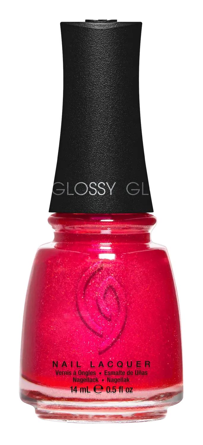 China Glaze Strawberry Fields neglelakk jordbærrød