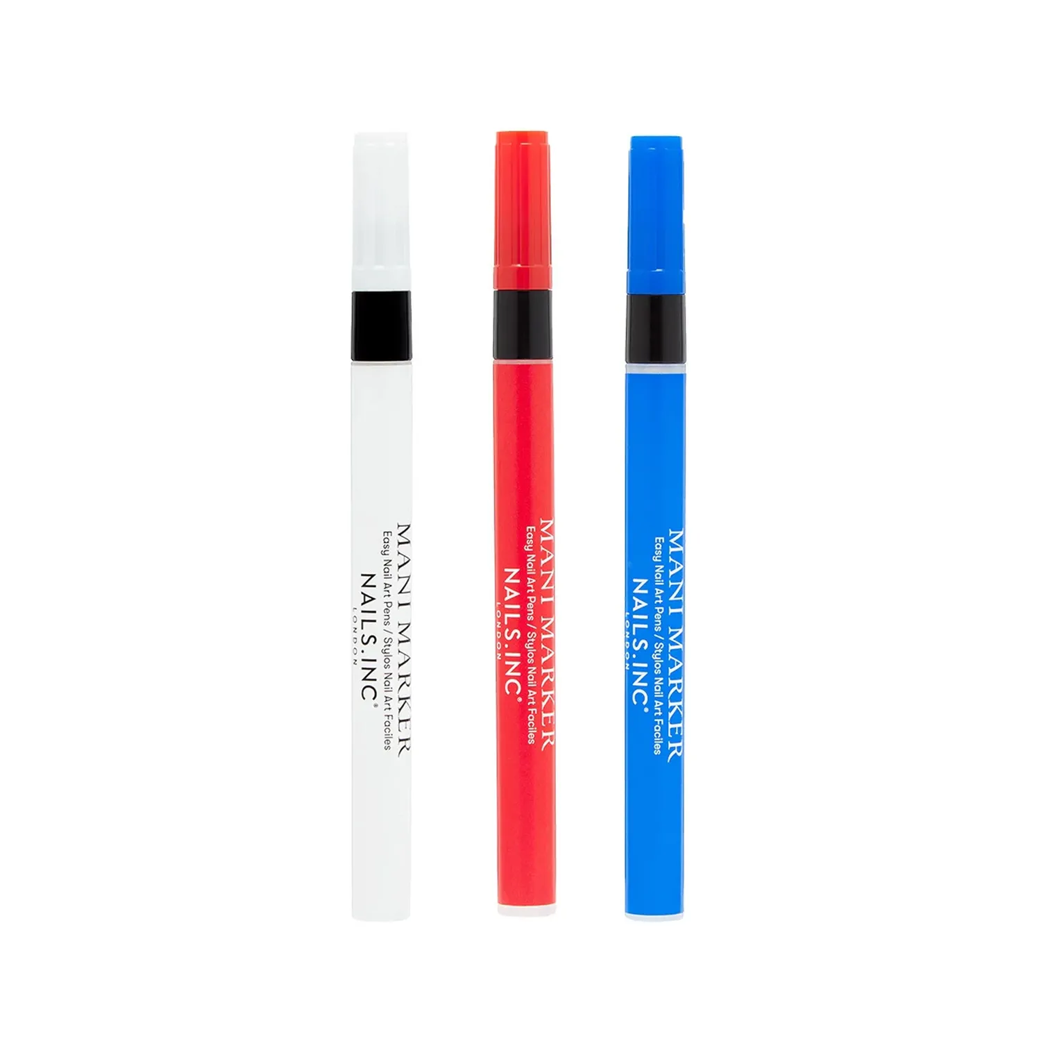 Nails Inc London Inner Nail Artist Mani Marker Trio negletusj