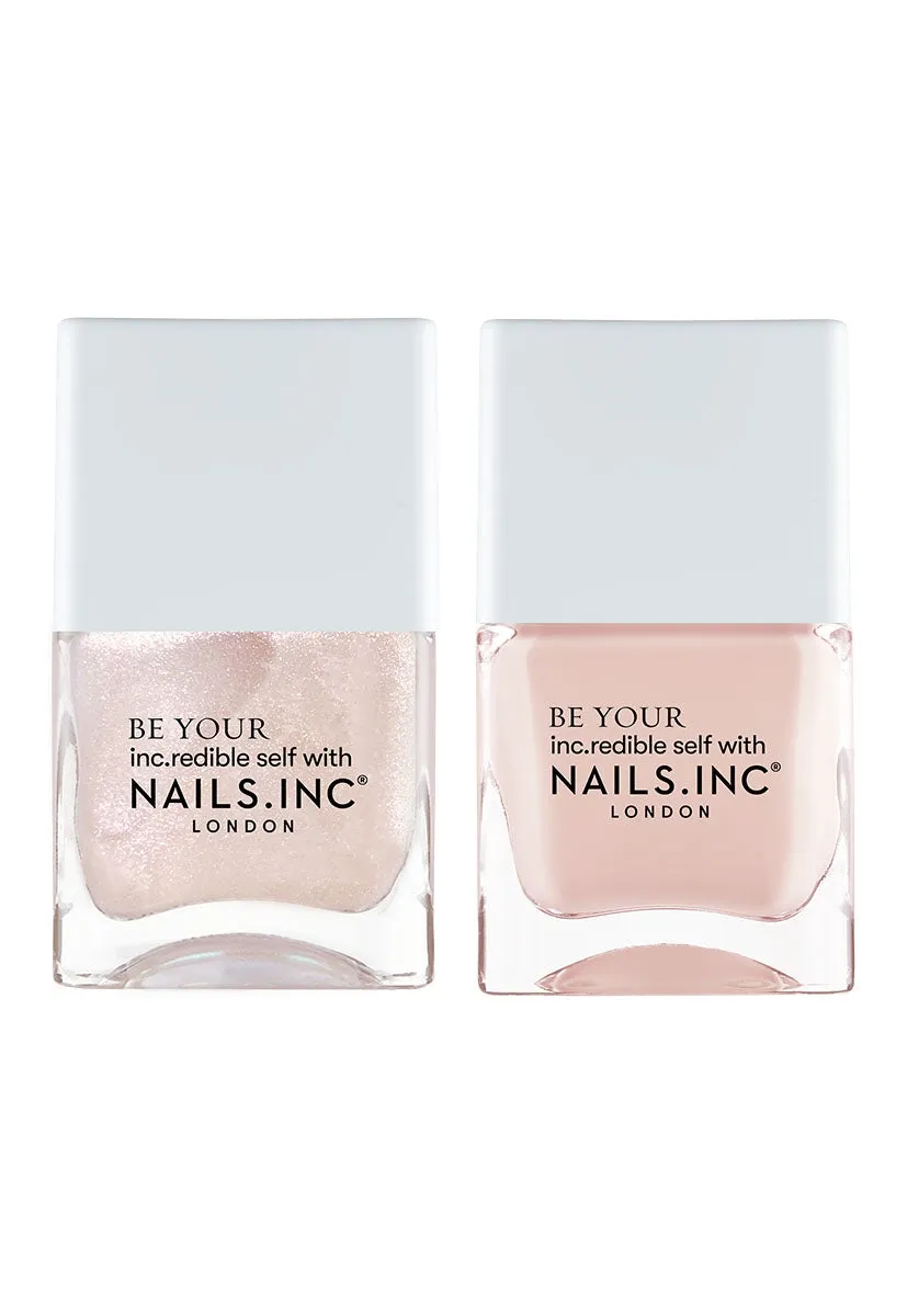 Nails Inc Desert Luxe neglelakk duo 2-pk sand