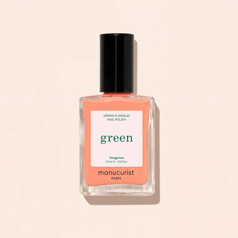 Manucurist Green Tangerine neglelakk lys neonoransje