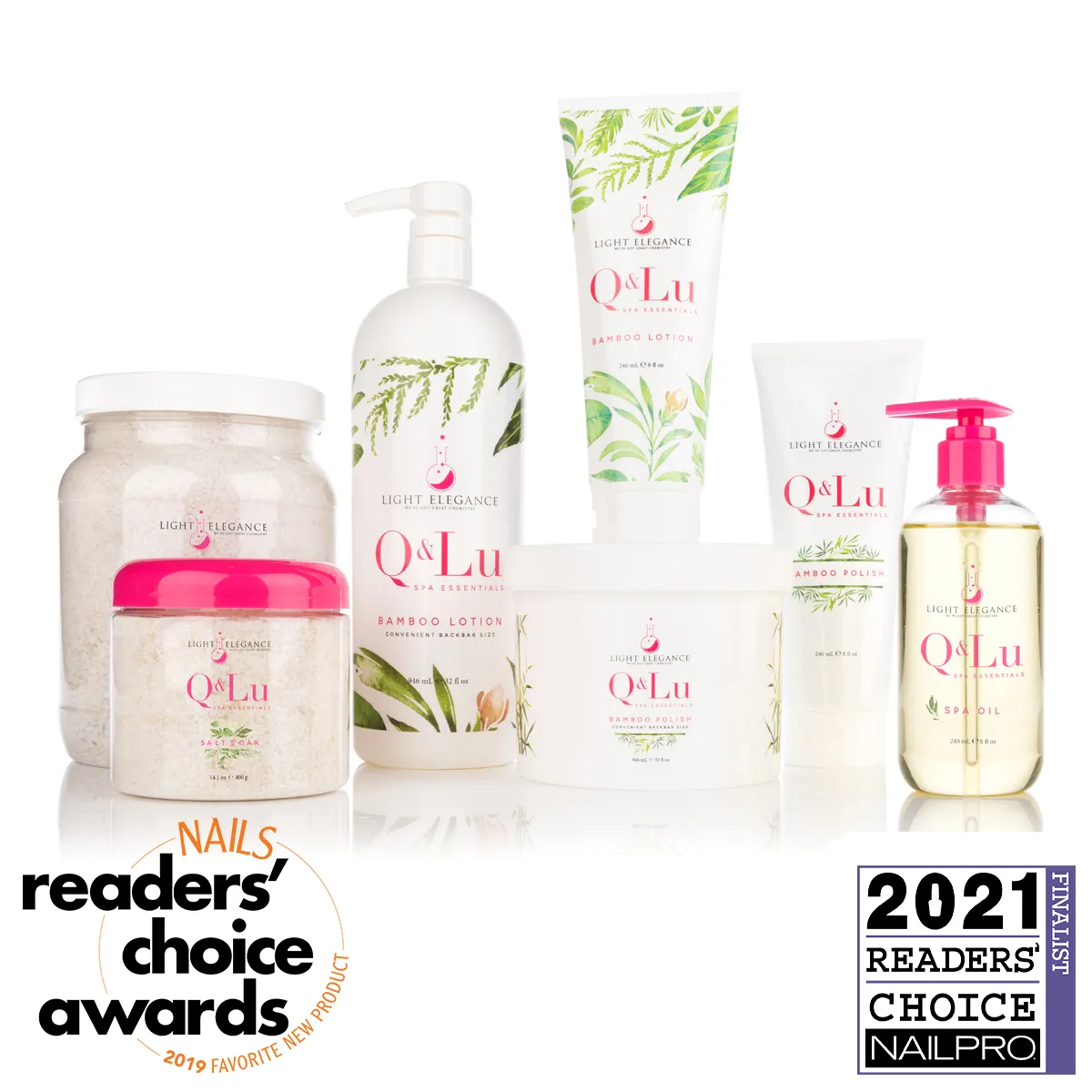 Light Elegance Q&Lu Spa Essentials neglesett komplett