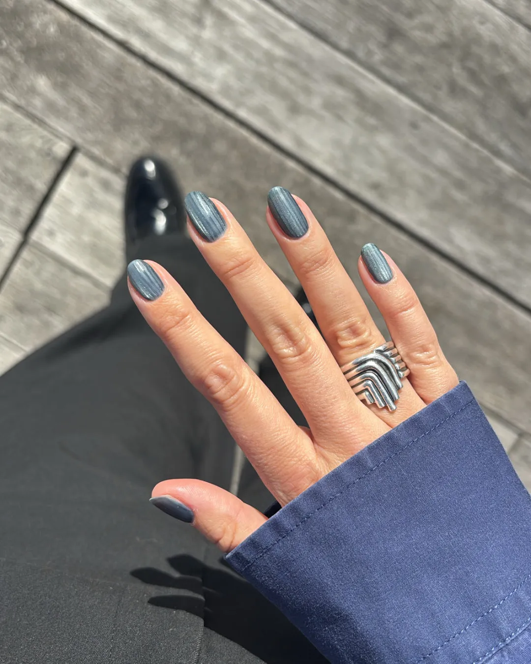 The Gel Collection 21FREE+ 269 Night Swim gel polish blå Cat Eye