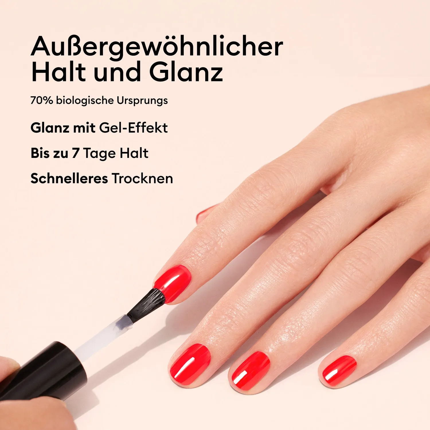 Manucurist Top Coat Sunshine overlakk glans
