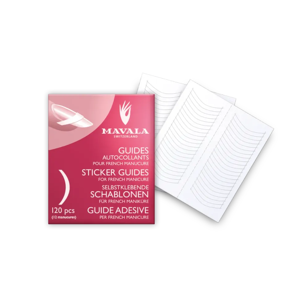 Mavala Sticker Guides fransk manikyr sjablonger