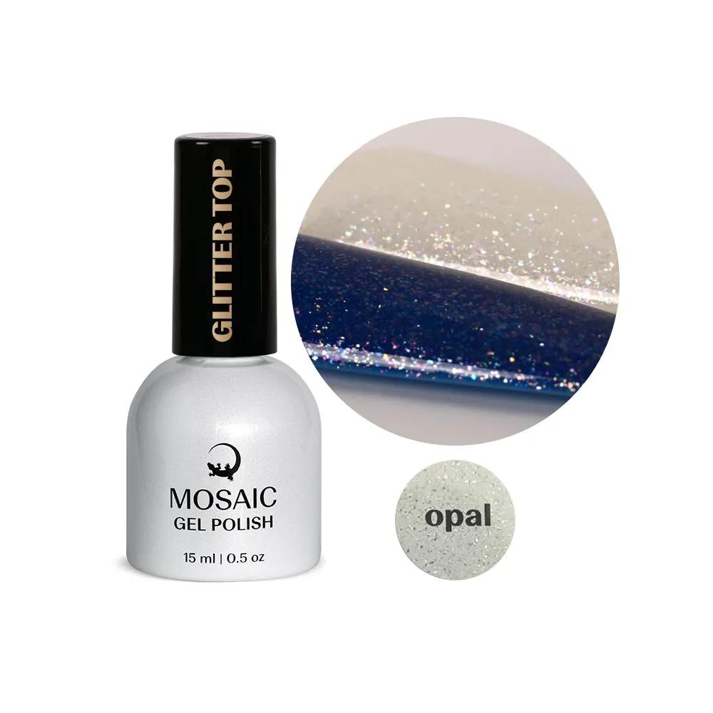 SPARK Glitter Top OPAL toppgel 15 ml TPO-fri