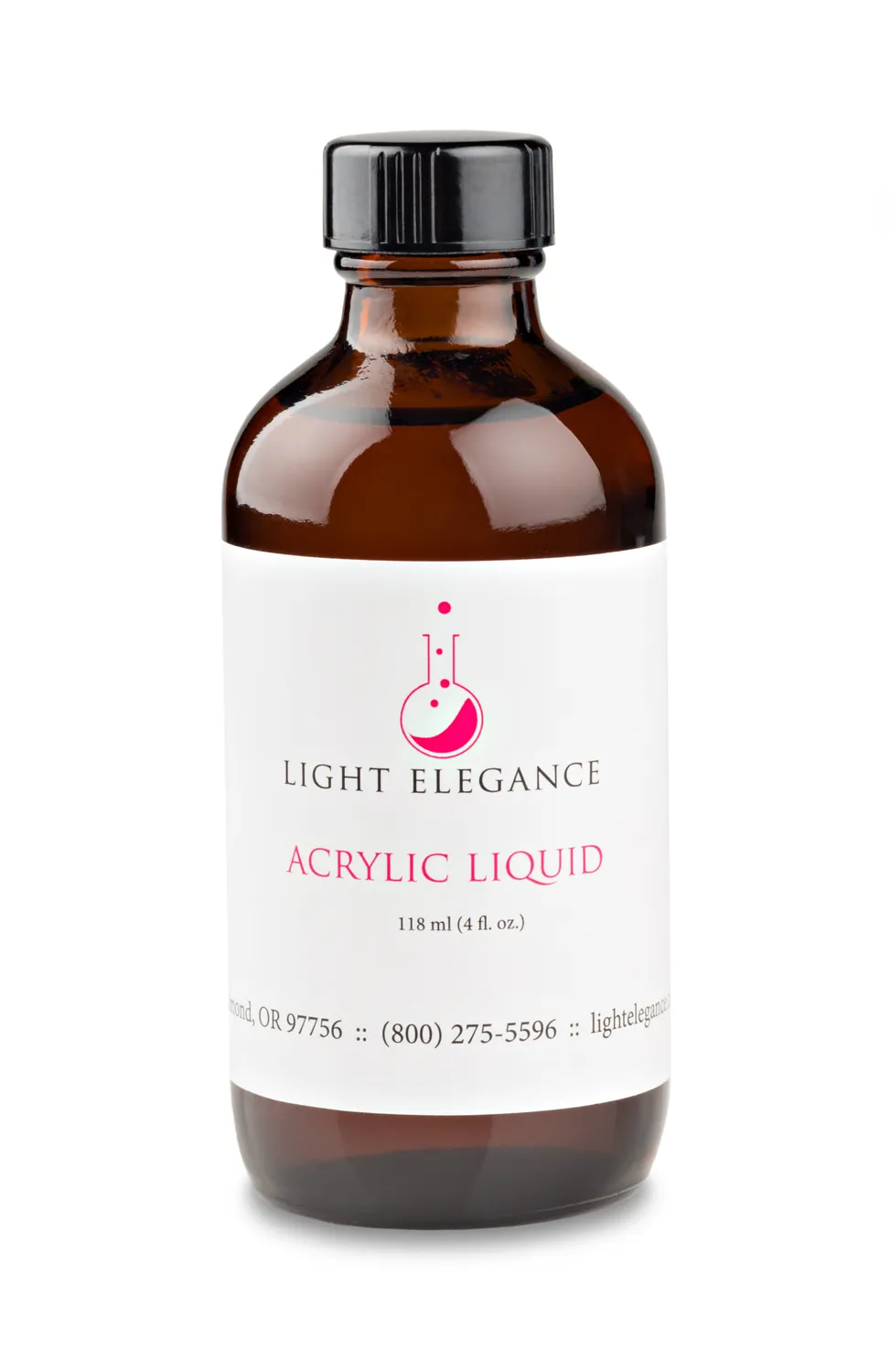 Light Elegance APEX akrylvæske monomer 4 oz klar væske