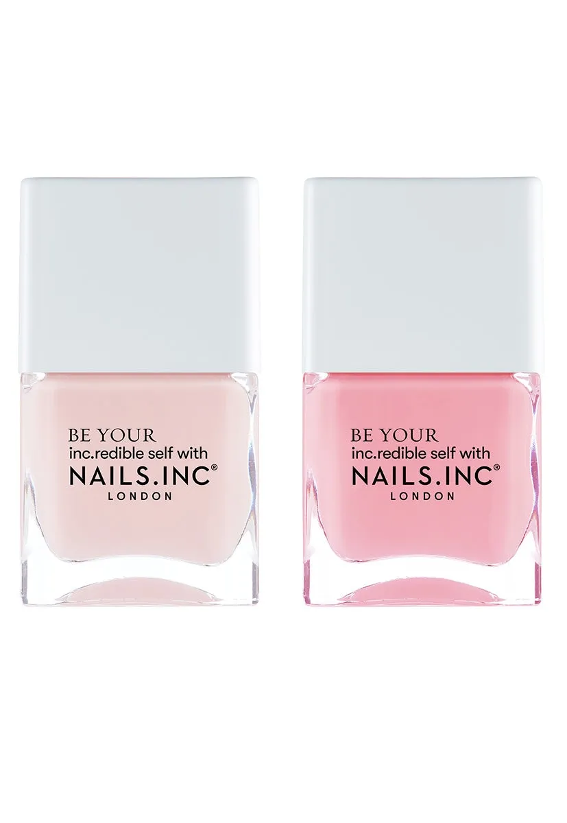 Nails Inc Pearl-Fect Mani neglelakk stickersett nude