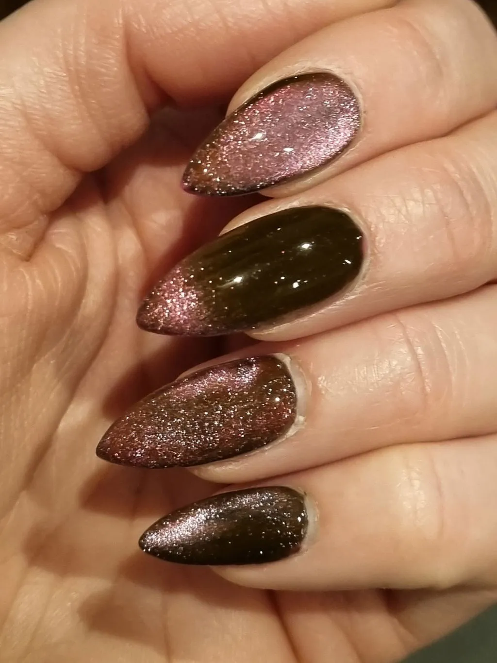 The Gel Collection Cat Eye Supernova gellakk 10 ml perlerosa