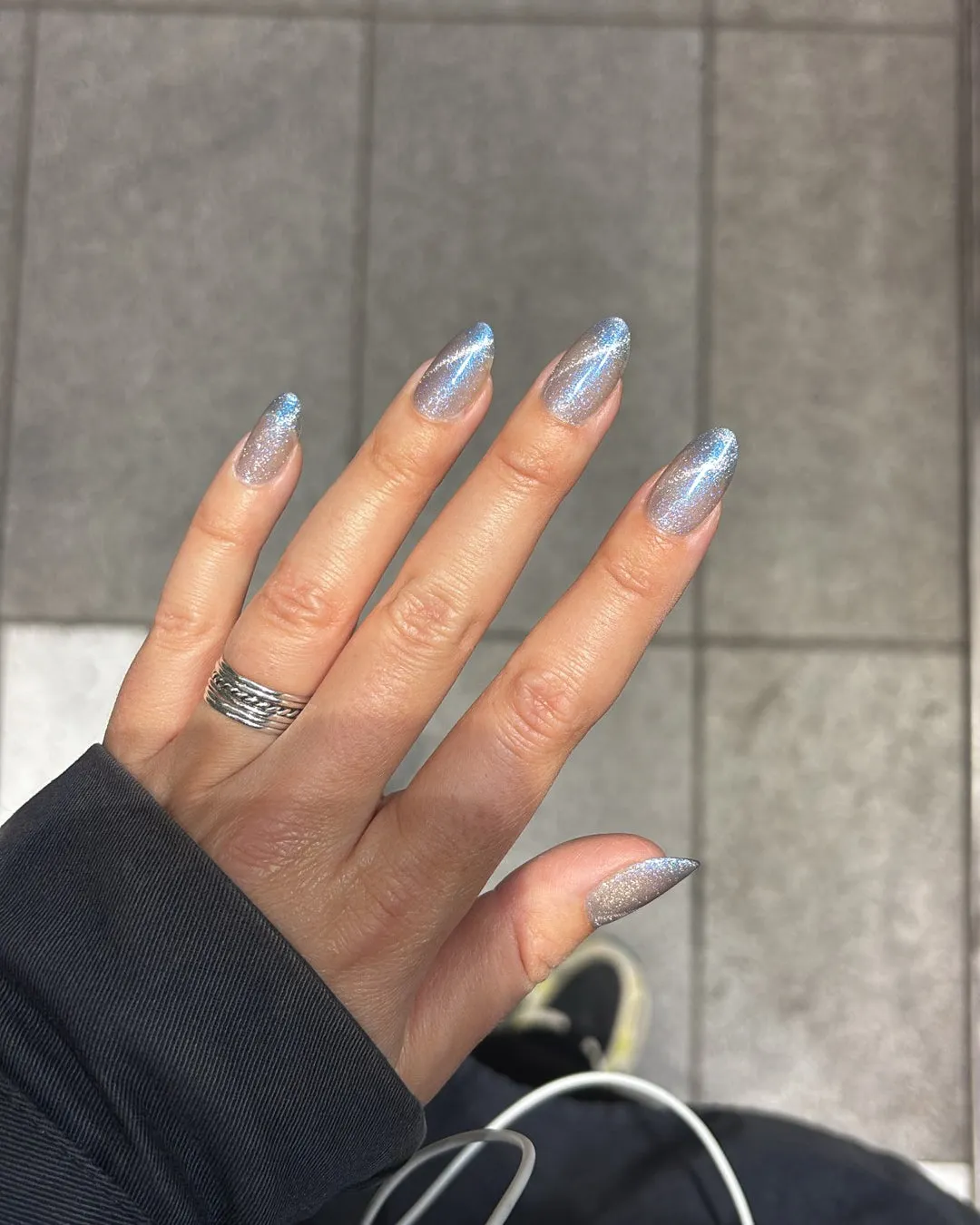 The Gel Collection 21FREE+ 272 Undercurrent gellakk blå cat eye