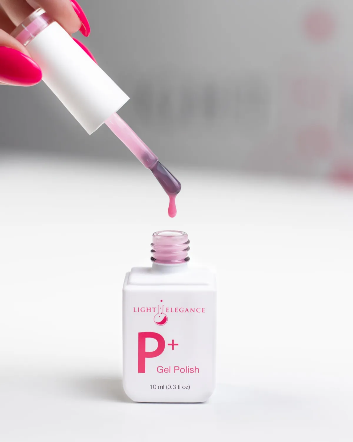 Light Elegance P+ Why So Sweet? gellakk 10 ml fransk rosa