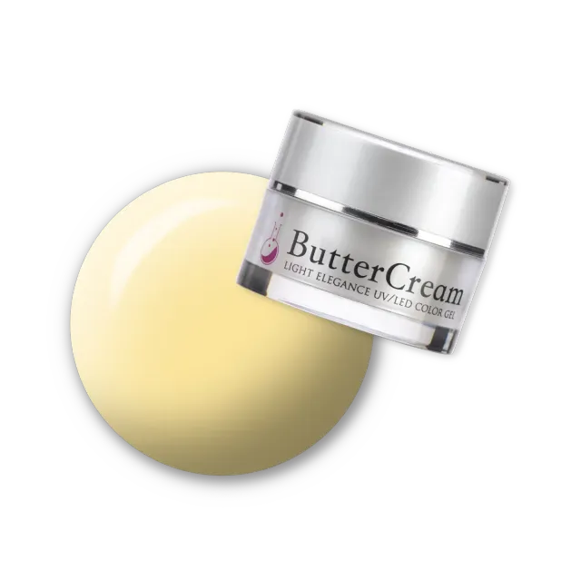 Light Elegance Totally Taffy ButterCream gellakk 5 ml pastellgul