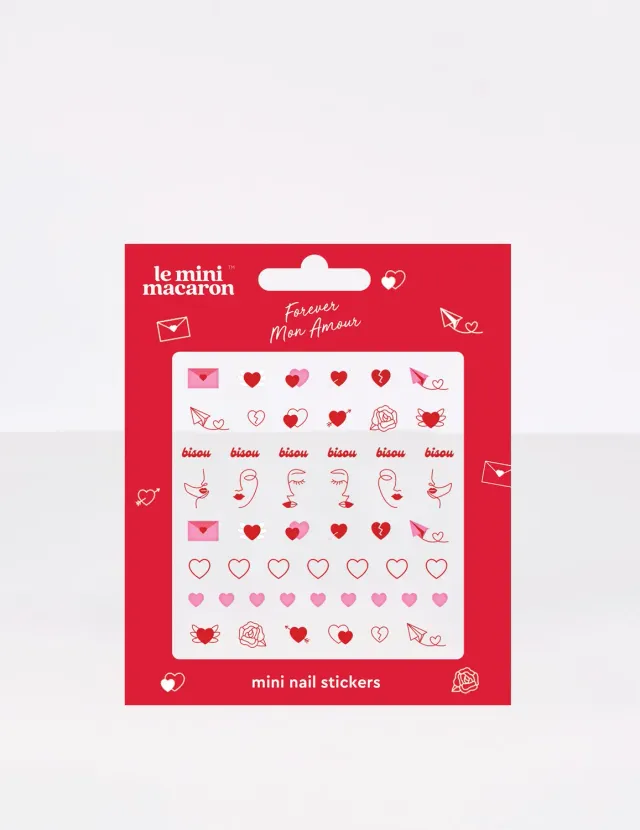 Le Mini Macaron Forever Mon Amour negleklistremerker