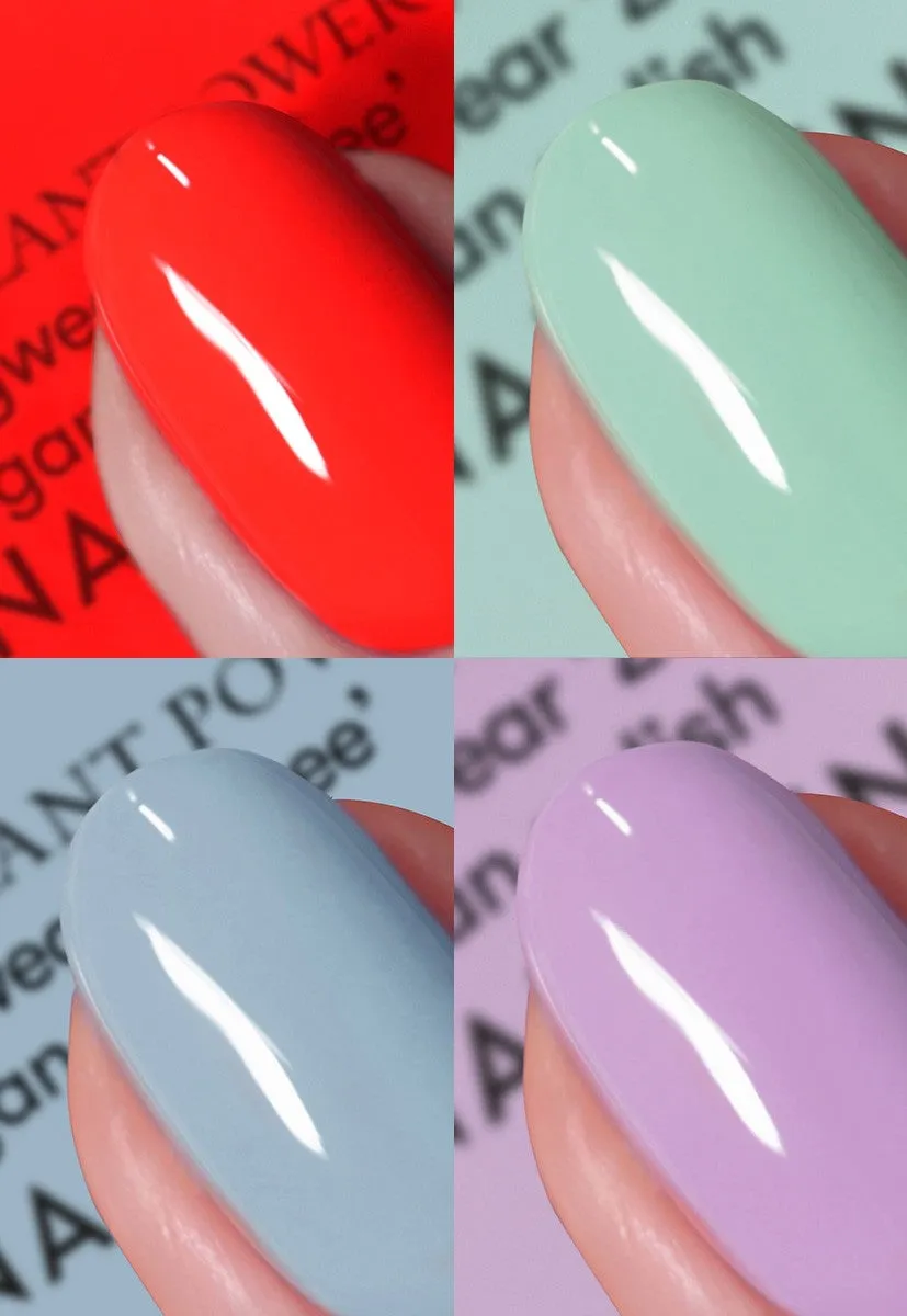 Nails Inc London Plant Power Loud/Proud neglelakksett 4-pk