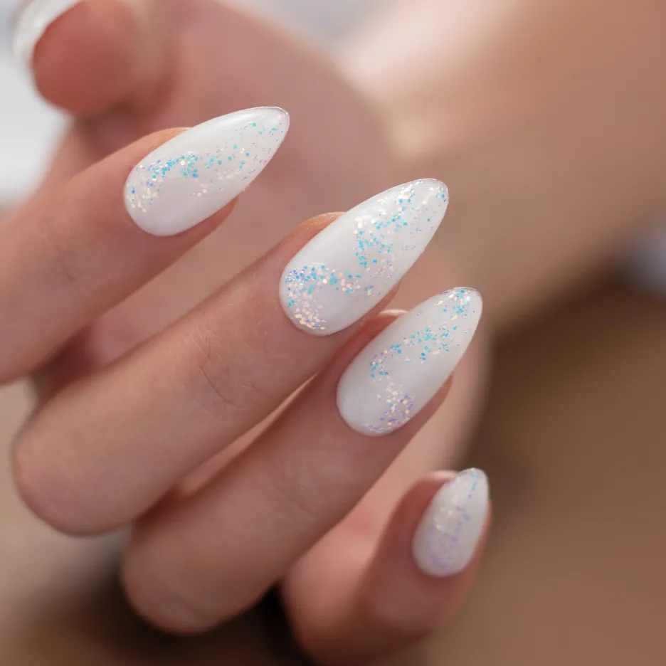 Light Elegance P+ Mother of Pearl gellakk 10 ml perlemor glitter