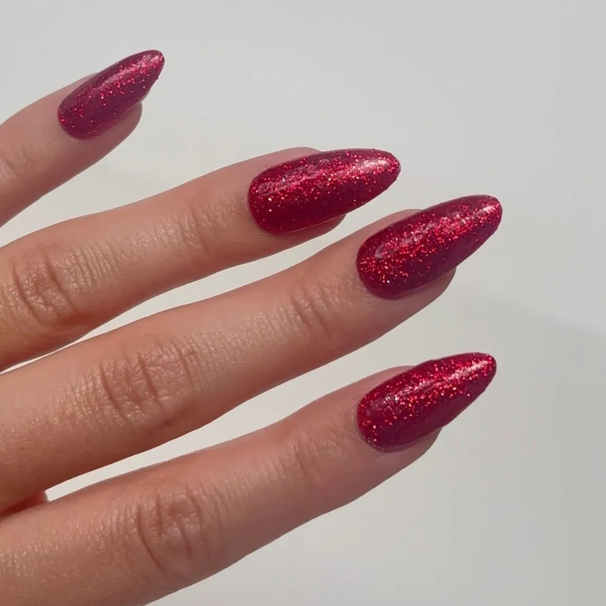 Light Elegance I Smell a Party glittergel 10 ml rød