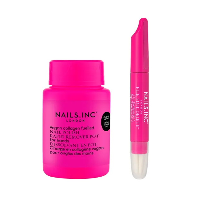 Nails Inc Nail Saviour neglepleiesett duo styrkende