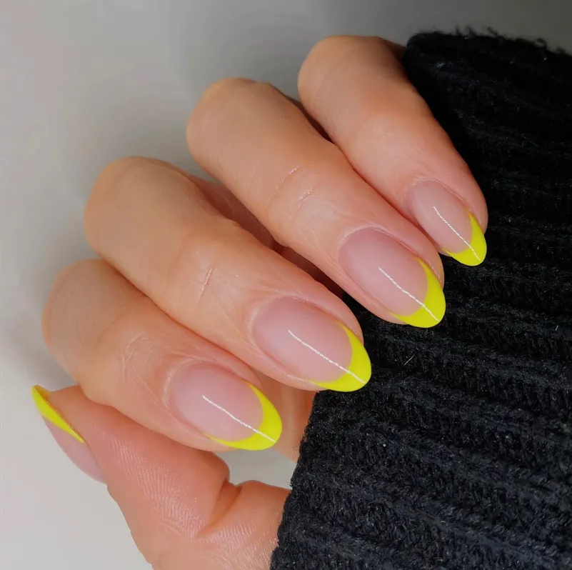 Light Elegance Gel Paint Neon Yellow neglekunst 6 ml gul