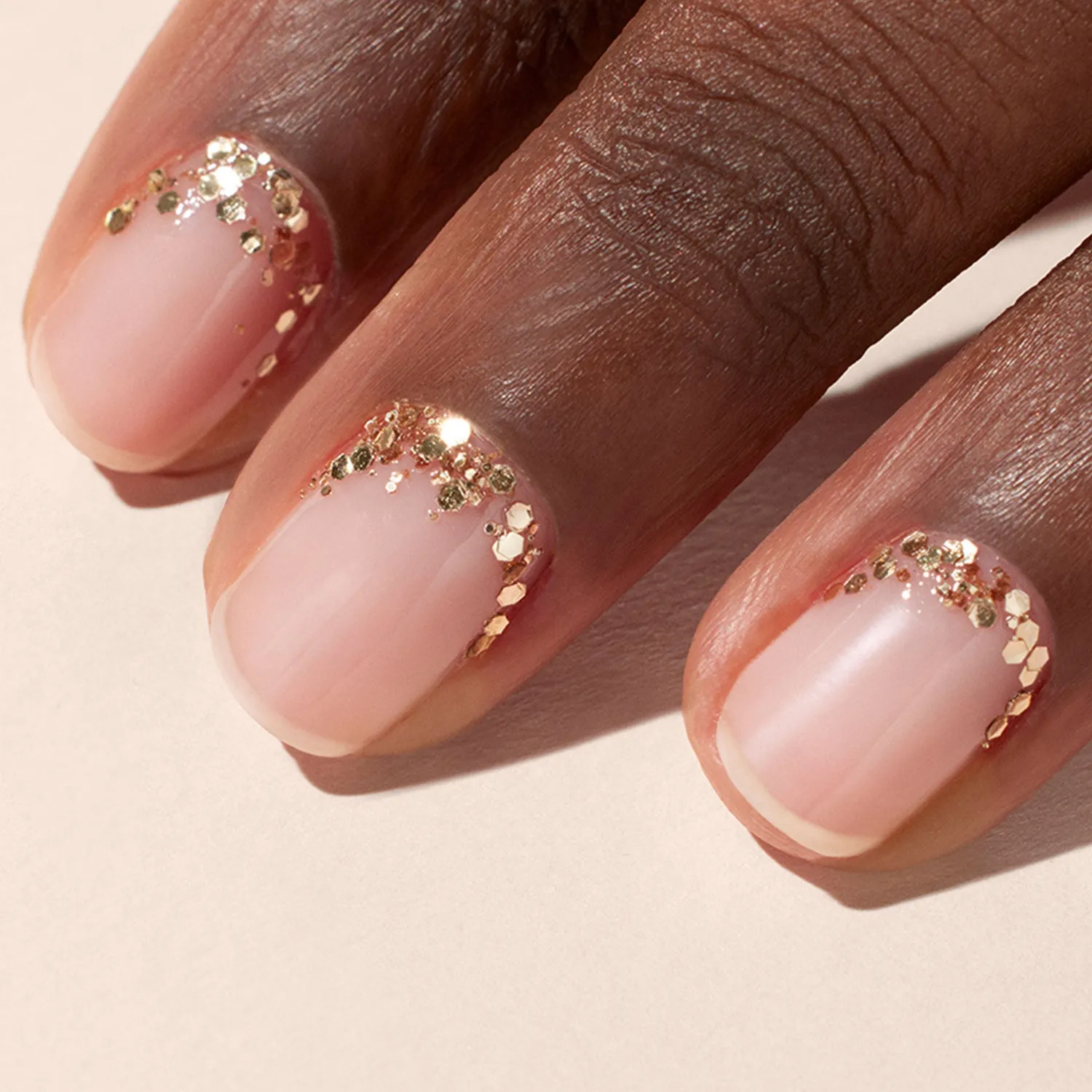Manucurist Rose Gold negleglitter rose gold nedbrytbar