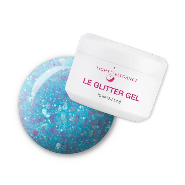 Light Elegance Once Upon a Tide glittergel 10 ml aqua