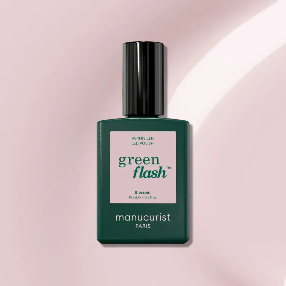Manucurist Green Flash Blossom neglelakk lys rosa