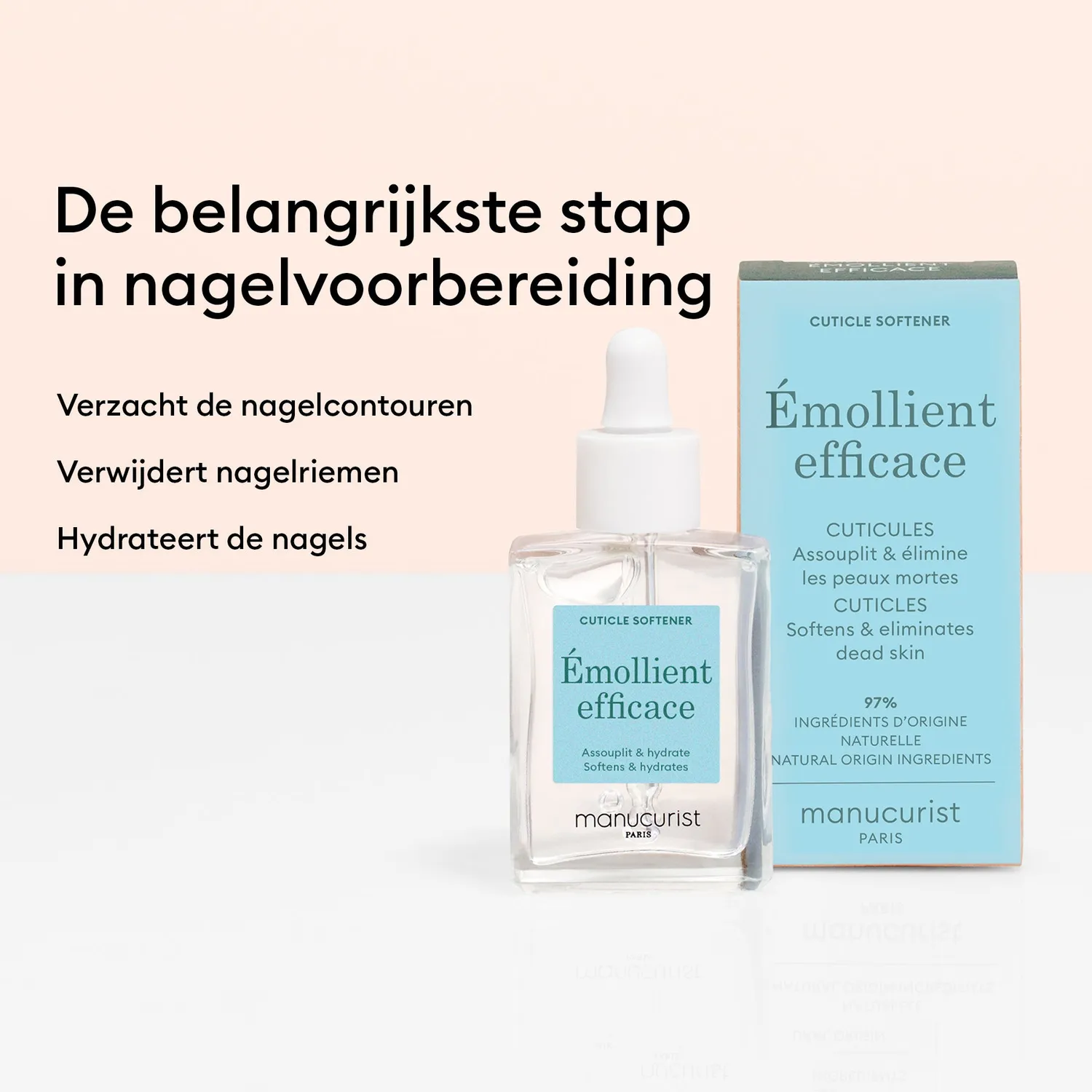 Manucurist Super Nail Preparation neglesett med dust brush