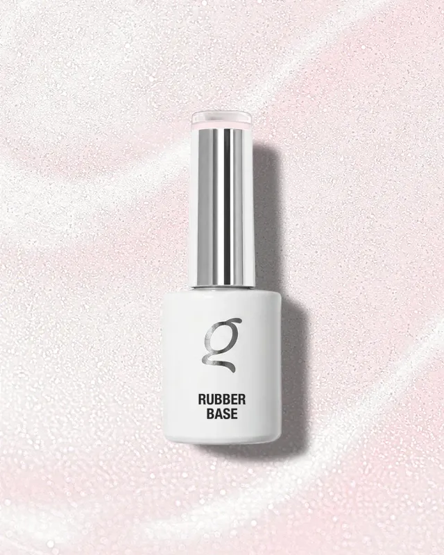 The Gel Collection Rubber Base 03 Your Place gellakk rosa glitter