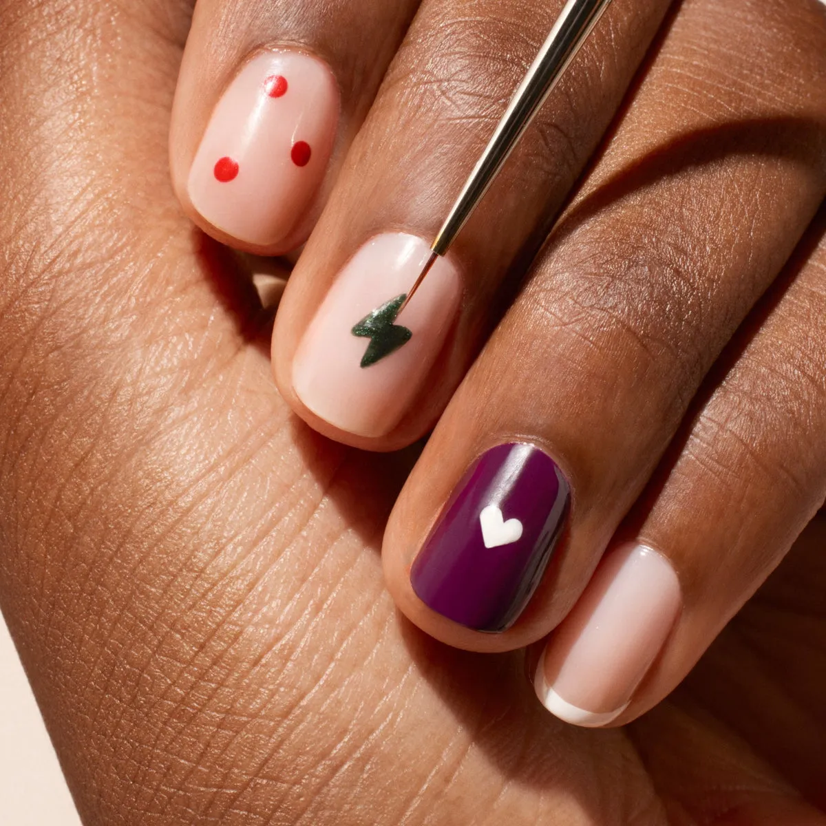 Manucurist Fine Tip Brush nailartpensel presis tynn tupp