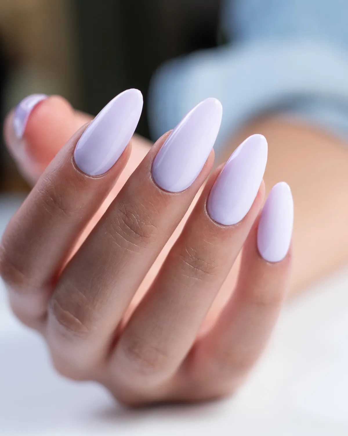 Light Elegance P+ Soft Serve gellakk 10 ml pastell-lilla