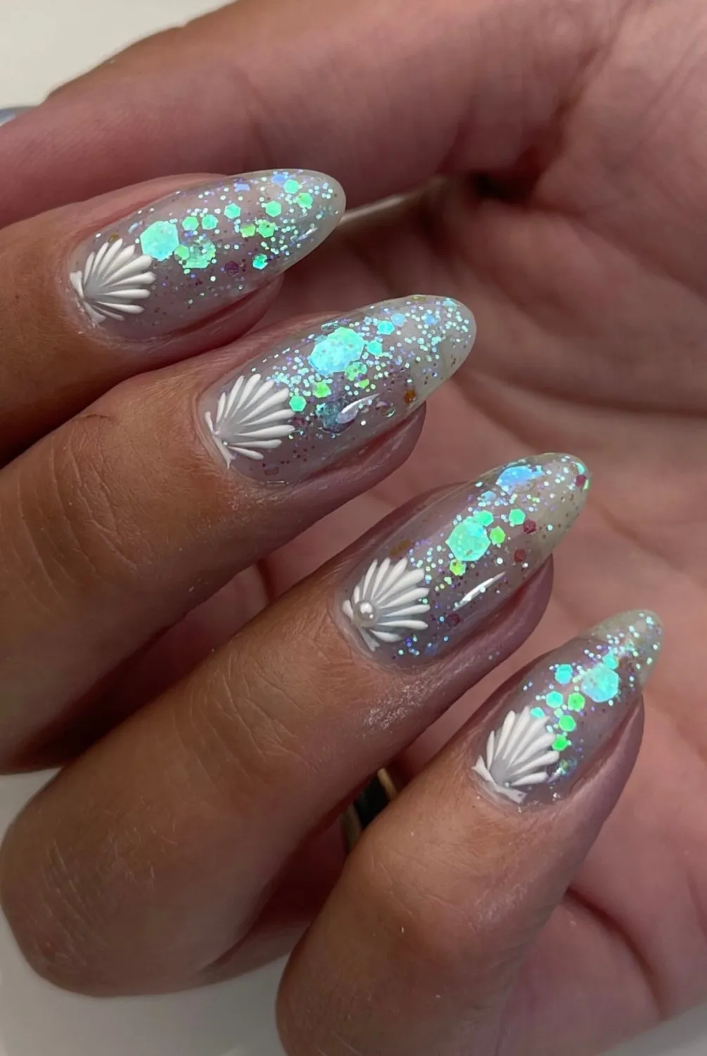 Light Elegance Once Upon a Tide glittergel 10 ml aqua