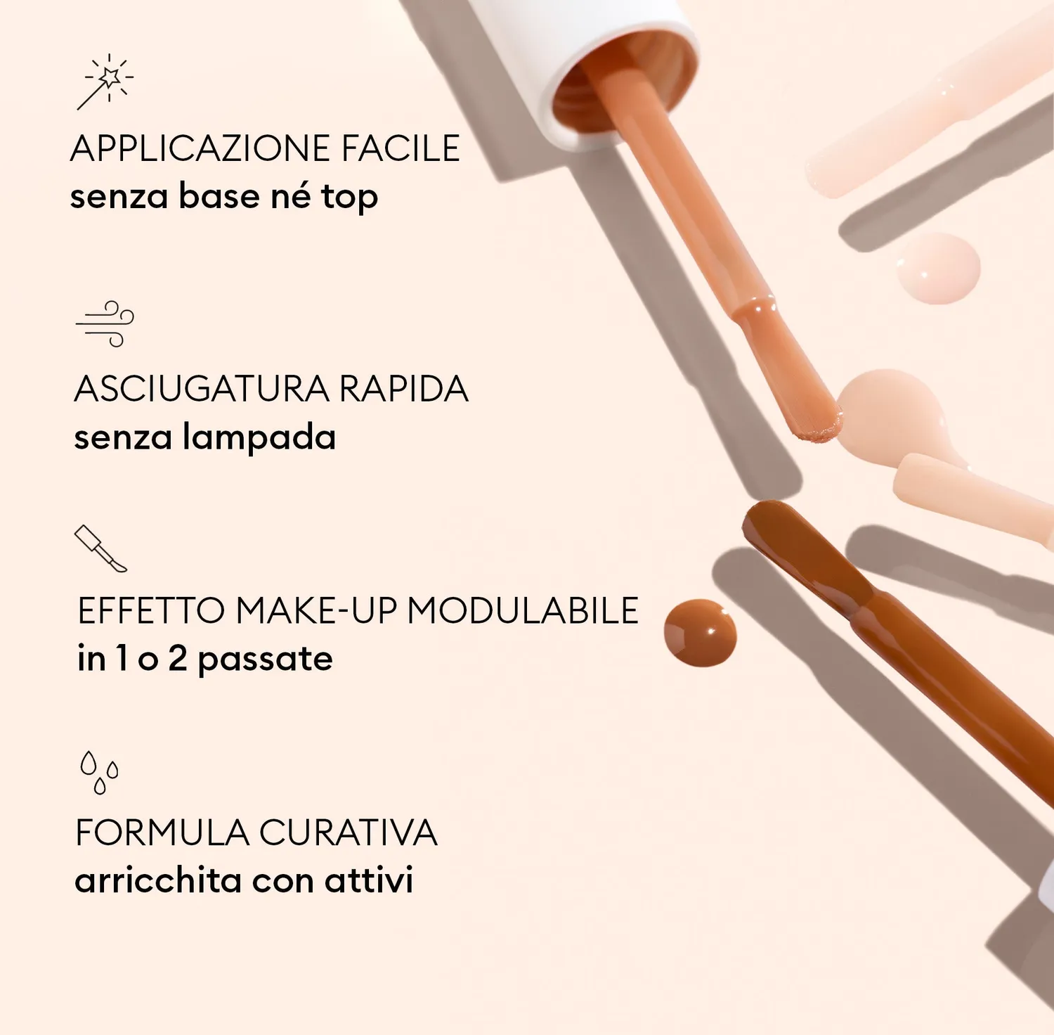 Manucurist Active Smooth 00 pleielakk satengrosa