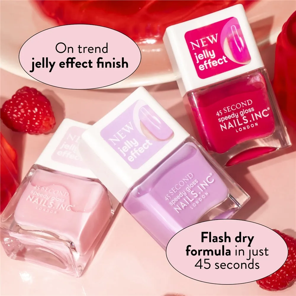 Nails Inc Jel Oh Jel neglelakk jelly-effekt gloss