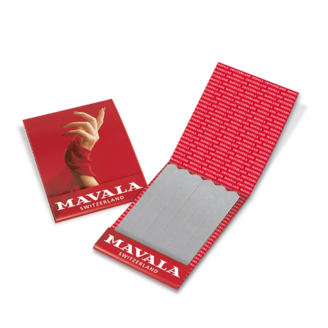 Mavala Mini neglefiler tre 6 stk etui fin