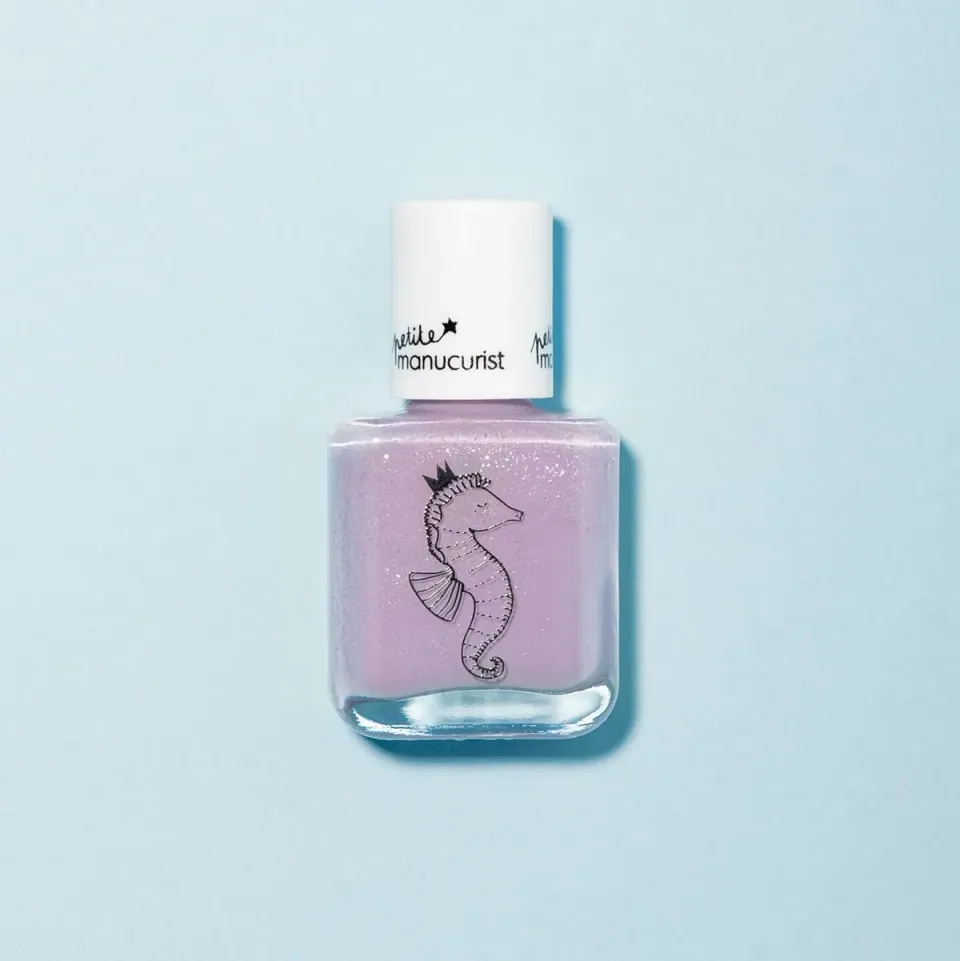 Manucurist Janis barne-neglelakk glitter mauve vannbasert