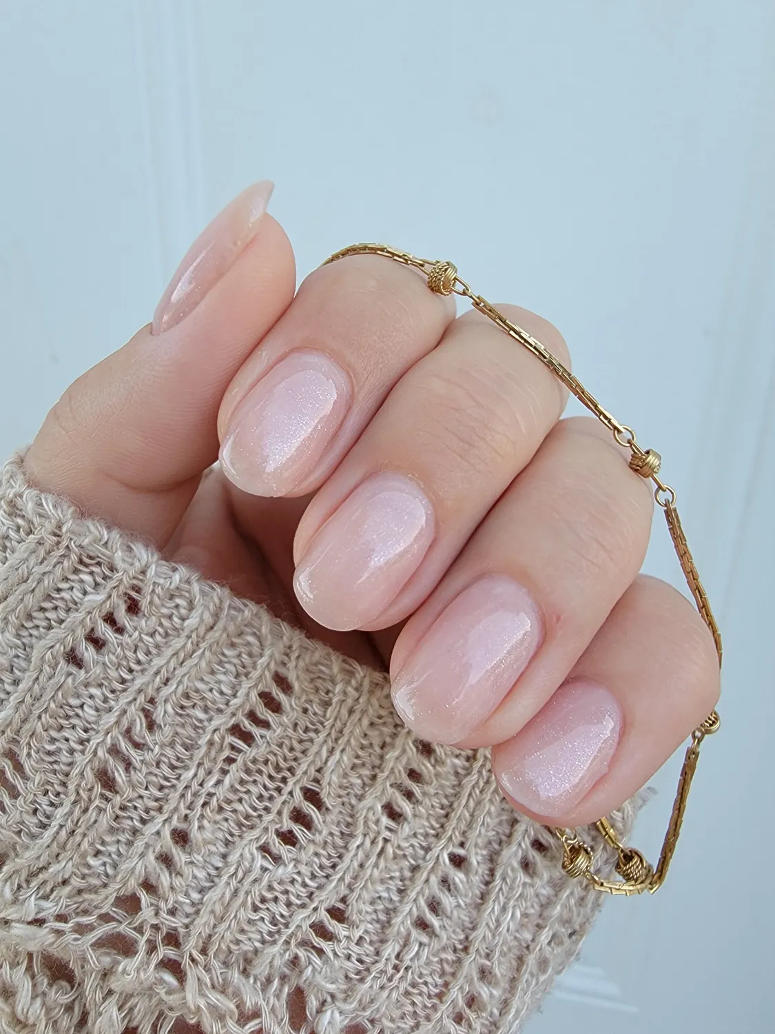 Light Elegance JimmyGel Cappuccino Shimmer byggelakk brun shimmer
