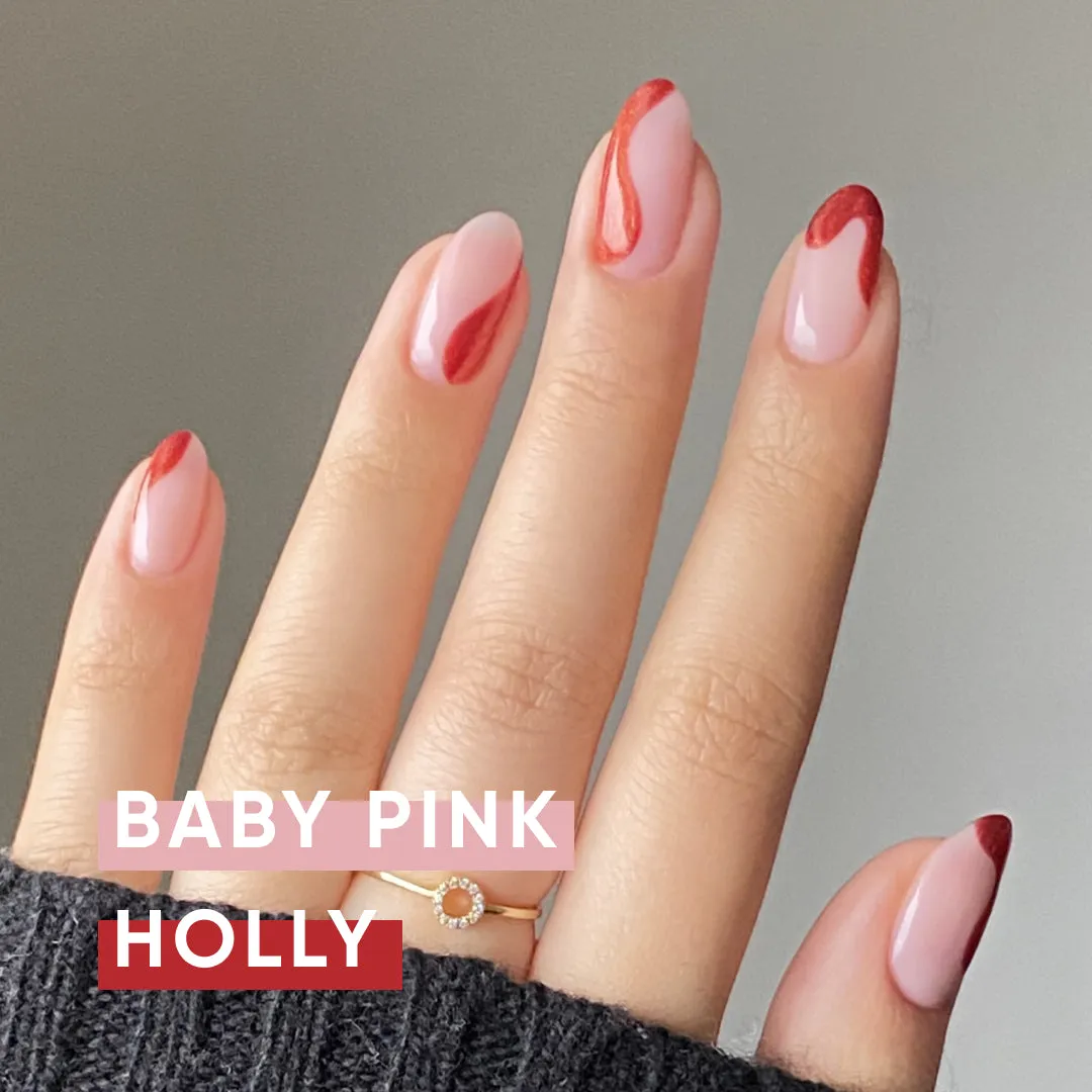 The Gel Collection Gel Polish 534 Holly gelnegllakk rød