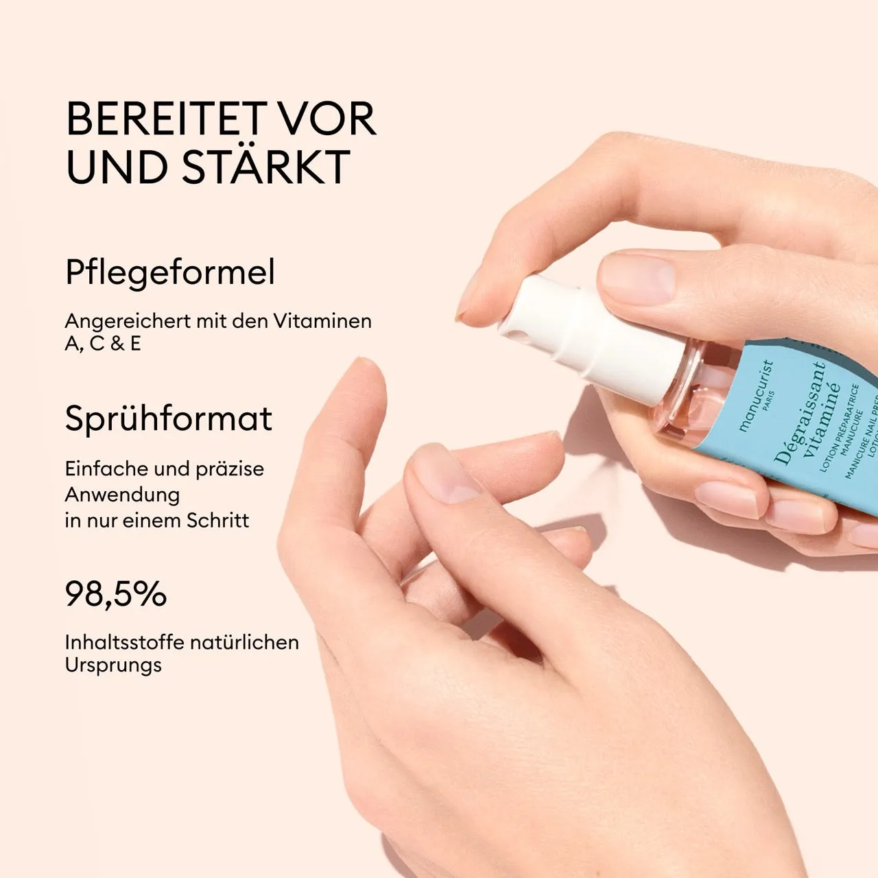 Manucurist Vitaminised Degreaser neglerens vitaminberiket