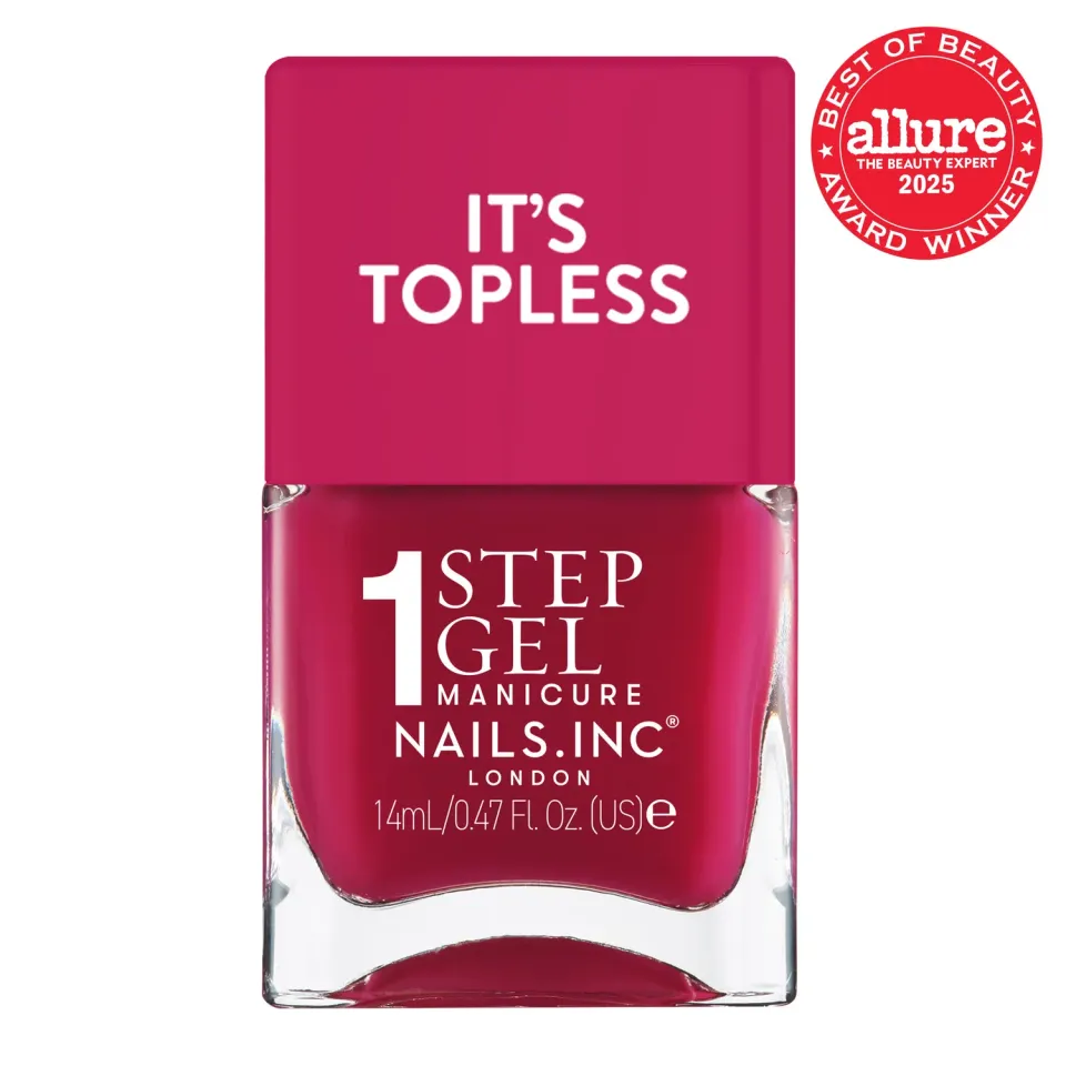 Nails Inc It’s Topless Kylie neglelakk 1-step gel