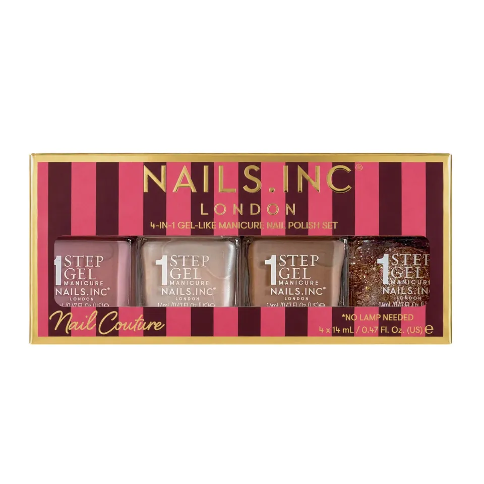 Nails Inc Nail Couture It's Topless neglelakk 1-step gel