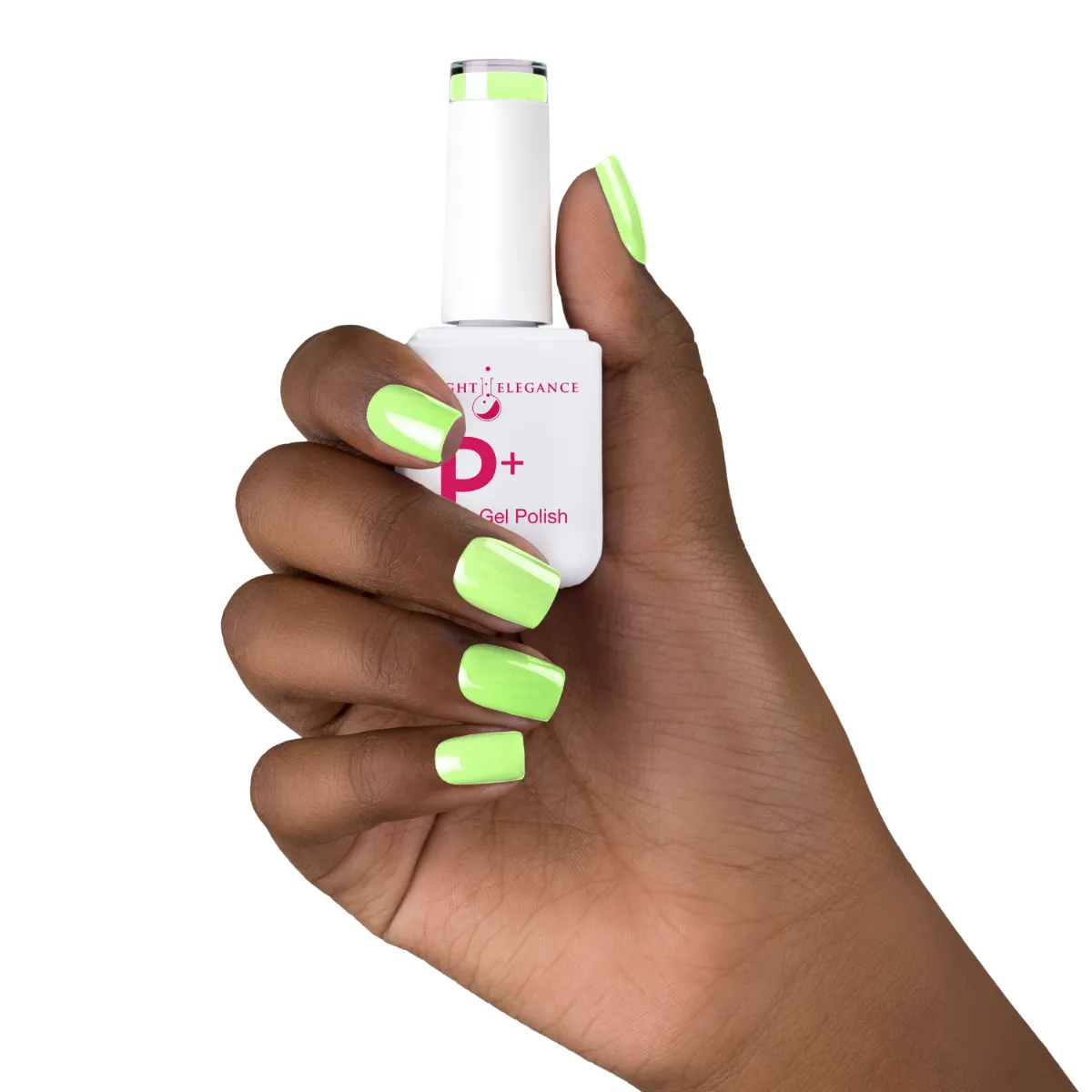Light Elegance P+ Talking in Circles gellakk 10 ml neongrønn
