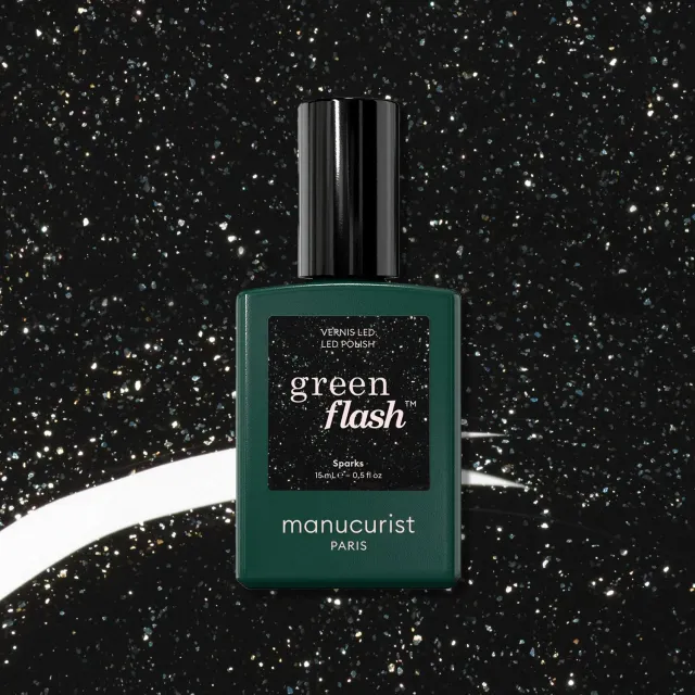 Manucurist Green Flash Sparks gelneglelakk glitter