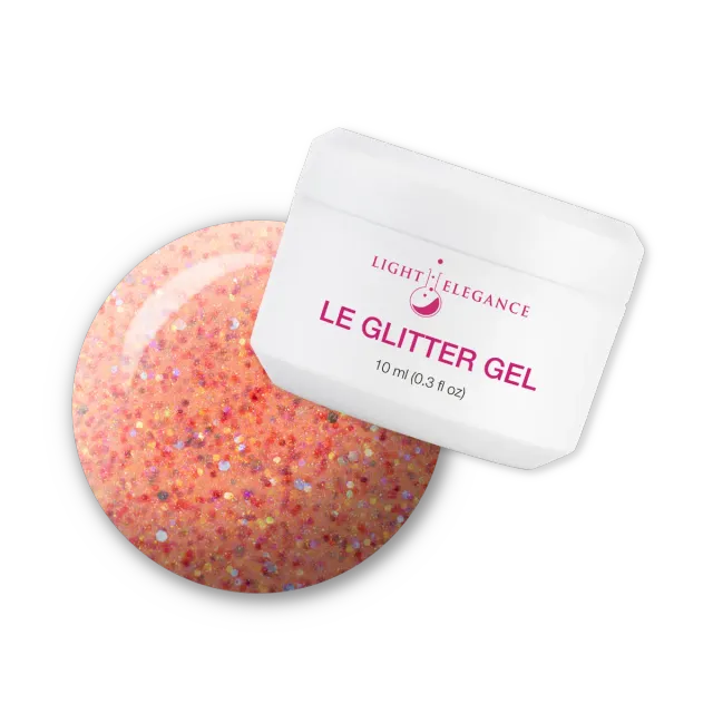 Light Elegance I Need Some Space glittergel 10 ml korall