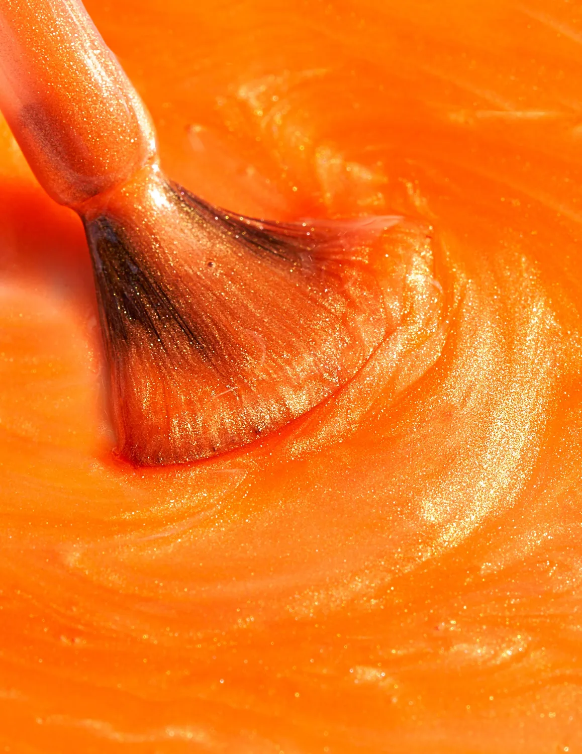 Le Mini Macaron Sun Beam gellakk oransje shimmer 8,5 ml