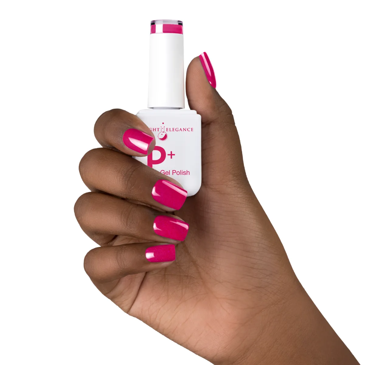 Light Elegance P+ I Lava You gel polish 10 ml bær-fuchsia shimmer