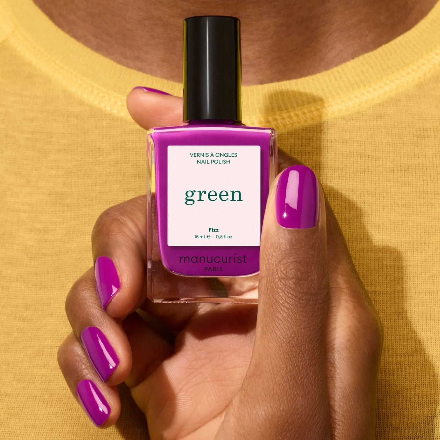 Manucurist Green Fizz neglelakk lilla dekkende