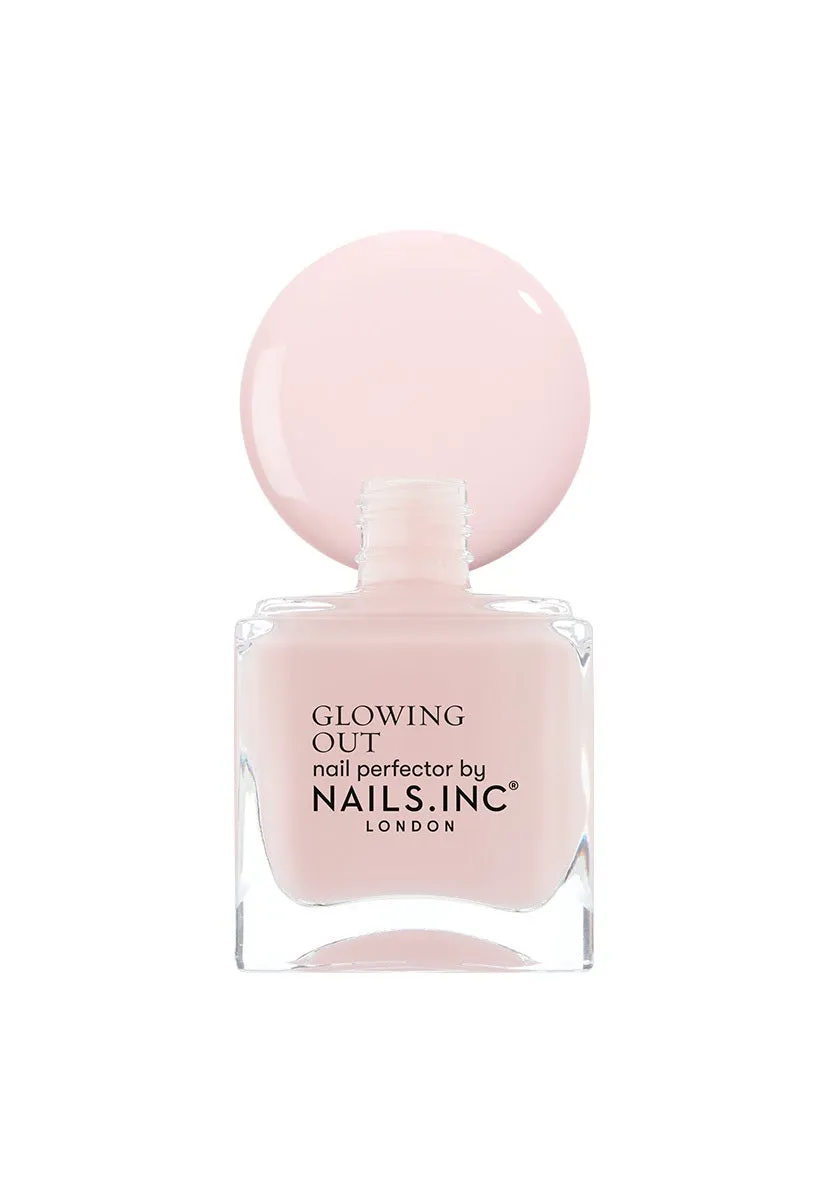 Nails Inc London Glow With The Flow neglelakk nude glans
