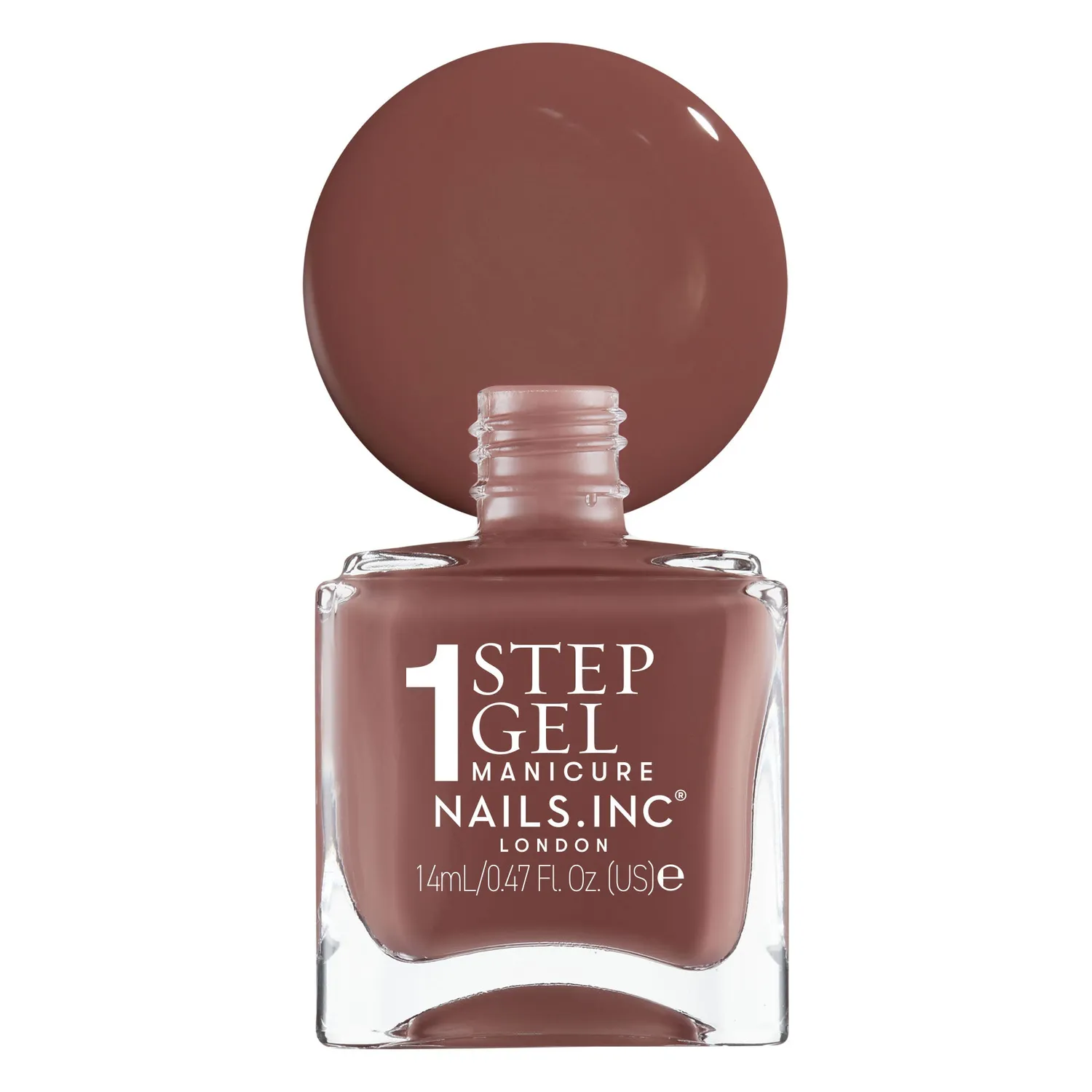 Nails Inc It's Topless Jojo neglelakk 1-step gel blank