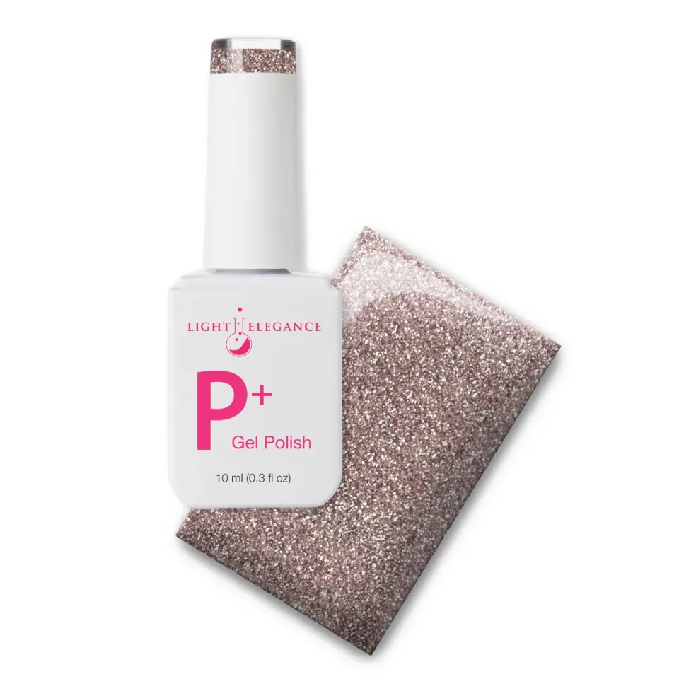 Light Elegance P+ Here for the Lights gelelakk 10 ml glitter