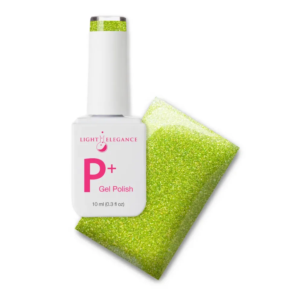 Light Elegance P+ We're All Mad Here gellakk 10 ml glitter
