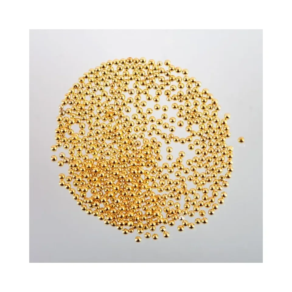 Boz Beauty Lounge Metal Balls neglepynt gull