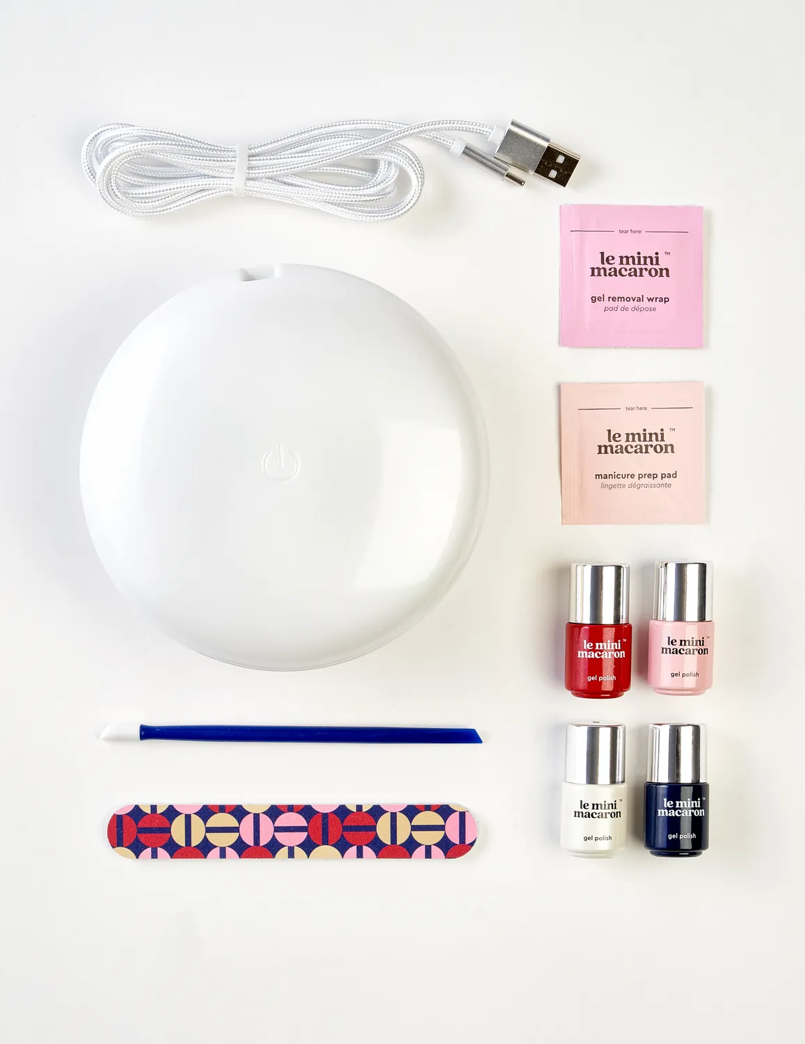Le Mini Macaron Le Maxi La Nuit gel manikyrsett
